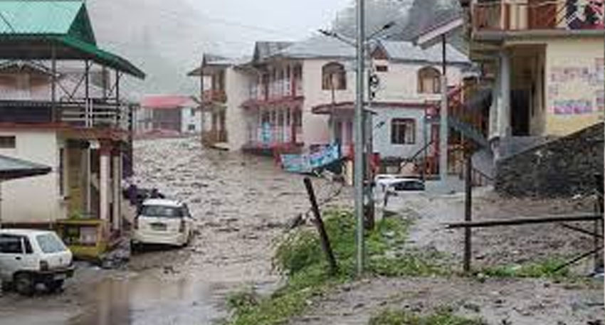 Cloudburst floods Uttarakhands Dharali, at least 4 dead and dozens missing