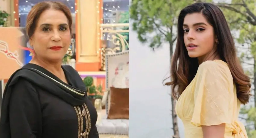 Sanam Saeed reacts to Parveen Akbar remarks