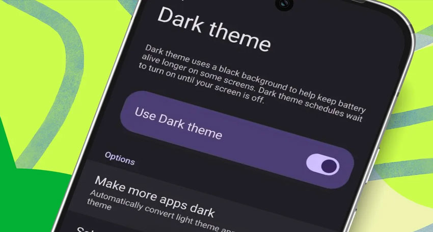 Google next Android update to force dark mode and auto-themed icons