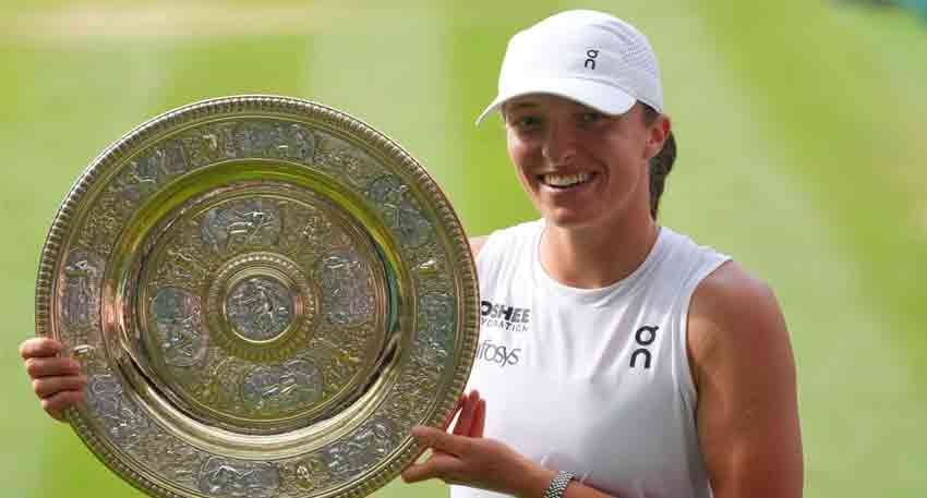 Poland's Iga Swiatek wins Wimbledon 2025 title