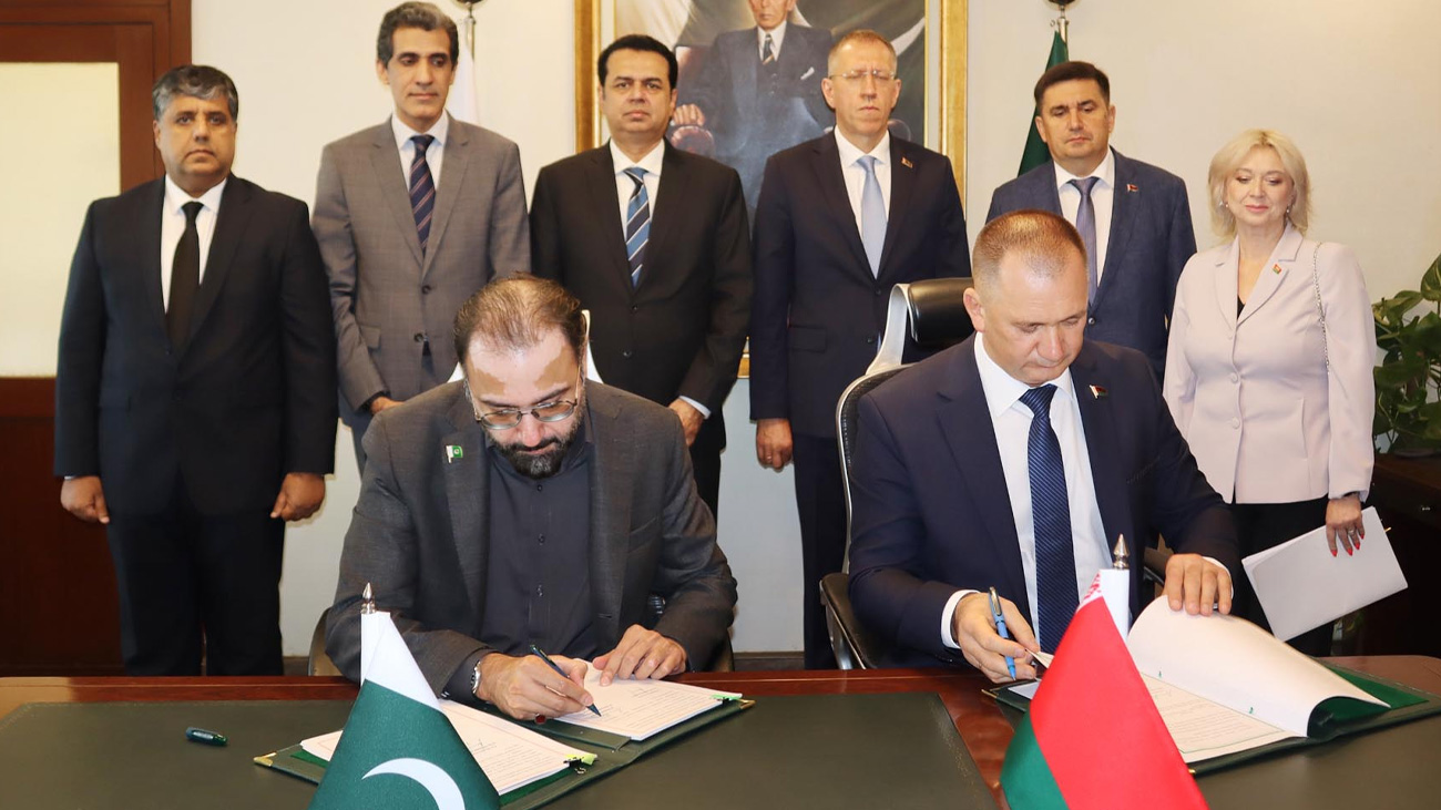 پاکستان اوربیلاروس کے درمیان ہنرمندوں کو روزگار کی فراہمی کا معاہدہ